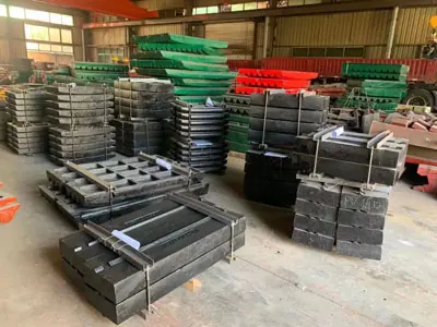 Original AGICO jaw plate product photograph