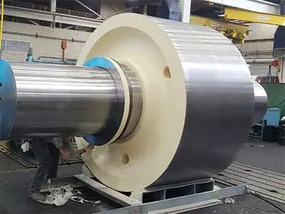Original AGICO kiln support roller product photograph