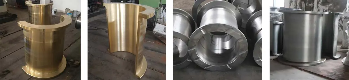 Original AGICO bearing bush for rotary kiln photograph