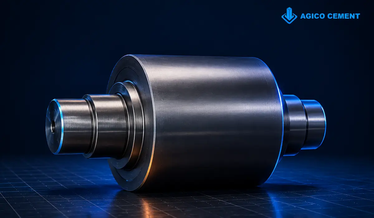 AGICO CEMENT branded 3D rotary kiln support roller