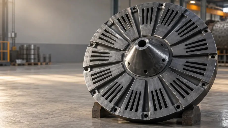 Engineered ball mill diaphragm with slotted grate plates