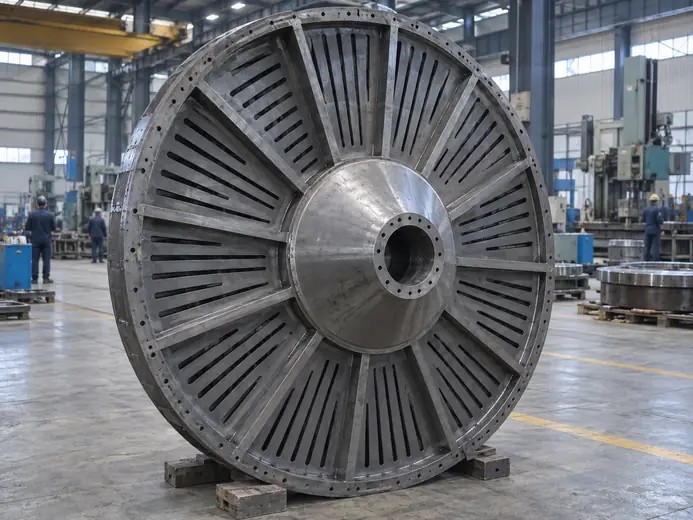 Factory inspection of a ball mill diaphragm