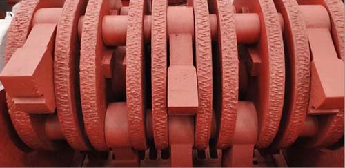 crusher machine rotor